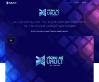 Videoadvault.com(Video Ad Vault by TubeSift) Screenshot