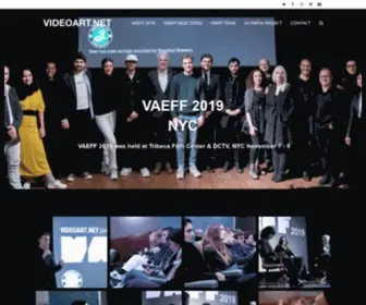 Videoart.net(Video Art & Experimental Film Festival (VAEFF)) Screenshot