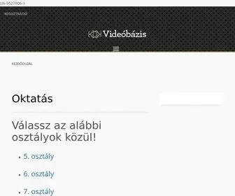 Videobazis.hu(Oktatóvideók) Screenshot