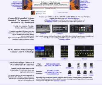 Videobotics.com(Video Systems for Government) Screenshot
