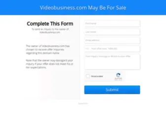 Videobusiness.com(See related links to what you are looking for) Screenshot