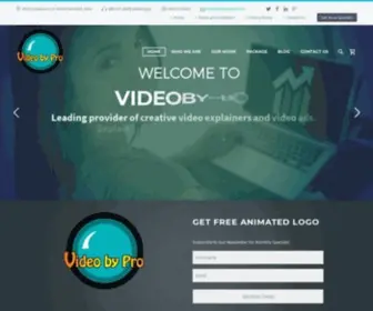 Videobypro.com(Best Video Animation Services) Screenshot