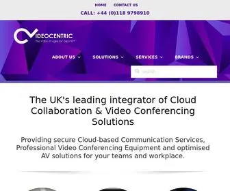 Videocentric.co.uk(Award-winning & accredited UK Video Conferencing Integrator) Screenshot