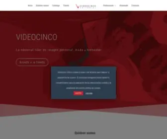 Videocinco.com(Inicio) Screenshot