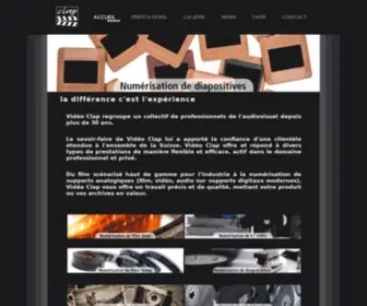 Videoclap.ch(Videoclap accueil) Screenshot