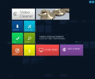 Videocleaner.com(Free video enhancement software) Screenshot