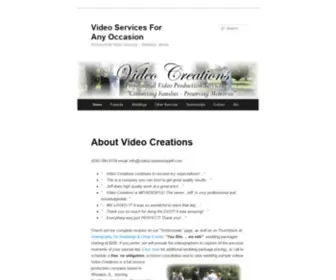 Videocreationsbyjeff.com(Wheaton, Illinois) Screenshot