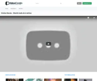 Videocrestin.com(Resurse Crestine Video) Screenshot