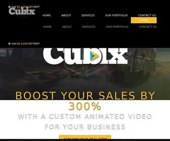 Videocubix.com(Explainer Video Animation Company & Studio) Screenshot