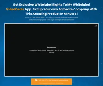 Videodeals.io(VideoDeals Whitelabel) Screenshot