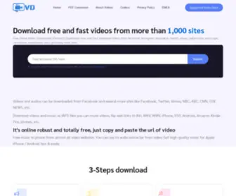 Videodls.com(Free Online Video Downloader) Screenshot