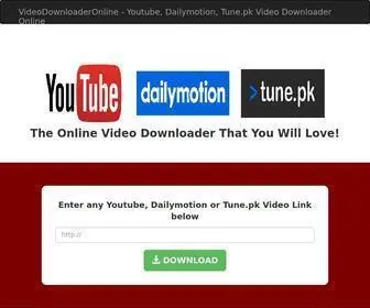 Videodownloaderonline.net(Tune.pk Video Downloader Online) Screenshot