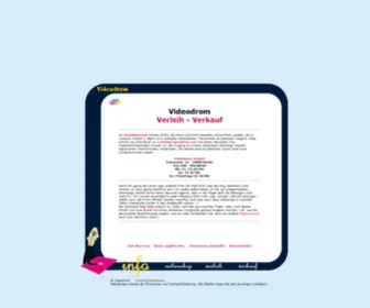 Videodrom.com(Videodrom Startseite) Screenshot