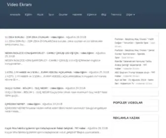 Videoekrani.com(Ekranı) Screenshot