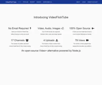 Videoflicktube.com(Home) Screenshot