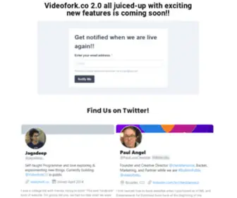 Videofork.co(Easily create explainer videos for your business online) Screenshot