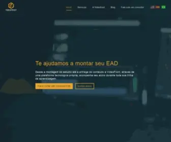 Videofront.com.br(Produza, armazene e ganhe dinheiro com o seu produto digital) Screenshot