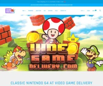 Videogamedelivery.com(Nintendo 64 Classic) Screenshot