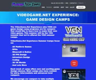 Videogame.net(Video Game Design Camps) Screenshot