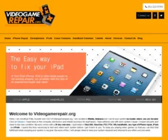 Videogamerepair.org(IPhone Repair) Screenshot