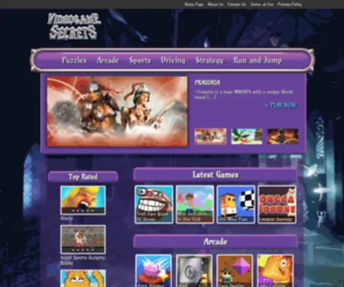 Videogamesecrets.com(The Leading Video Game Secret Site on the Net) Screenshot