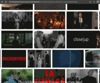 Videographicessay.org(Videographicessay) Screenshot