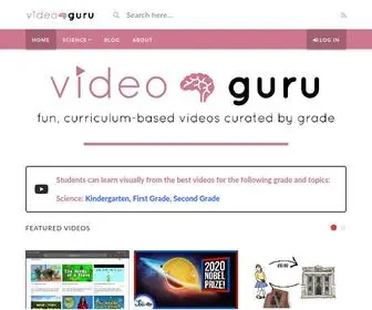Videoguru.com(Videos for every subject and every grade) Screenshot