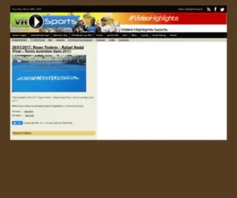 Videohighlights.net(Video Highlights Sports) Screenshot