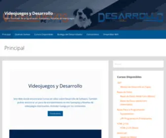 Videojuegosydesarrollo.com(Videojuegos y Desarrollo) Screenshot