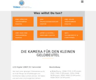 Videokamera.com(Das Videokamera) Screenshot