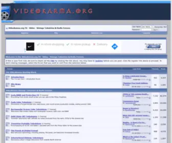 Videokarma.org(Vintage Television & Radio Forums) Screenshot