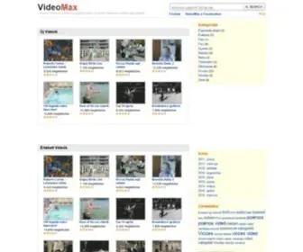 Videomax.hu(Tárhely) Screenshot