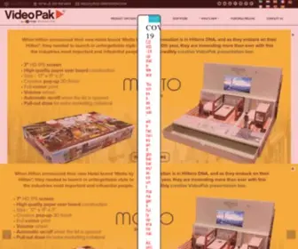 Videopak.co.uk(VideoPak Video Brochure) Screenshot