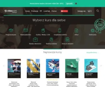 Videopoint.pl(Video kursy szkolenia tutoriale od podstaw po profesjonalny poziom) Screenshot