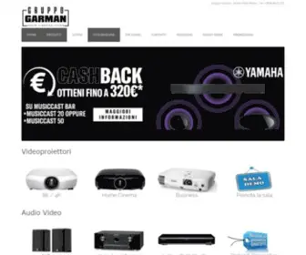 Videoproiettoriroma.com(GRUPPO GARMAN) Screenshot