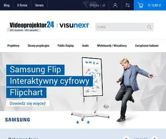 Videoprojektor24.pl(Visunext) Screenshot