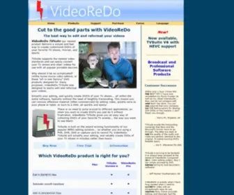 Videoredo.net(VideoReDo MPEG Video Editor) Screenshot