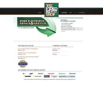 Videorefitshop.com(The Video Re) Screenshot