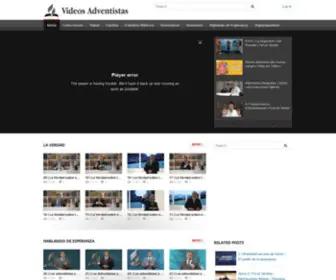 Videosadventistas.com(Videos Adventistas) Screenshot