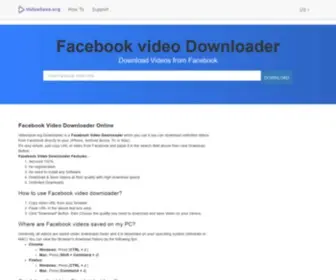 Videosave.org(Facebook Video Downloader) Screenshot