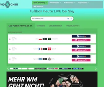 Videoschiri.de(Videoschiri ⚽ Live) Screenshot