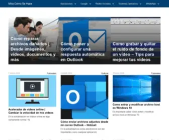 Videoseducativos.es(Mira Cómo Se Hace) Screenshot