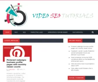 Videoseotutorials.com(Video SEO Tutorials) Screenshot