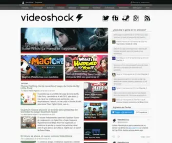 Videoshock.es(La web sobre videojuegos que busca entenderlos) Screenshot