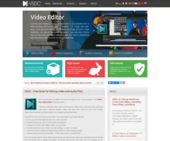 Videosoftdev.com(VSDC Free Video Software) Screenshot