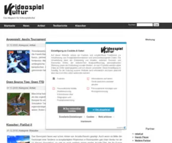 Videospielkultur.de(Videospielkultur) Screenshot