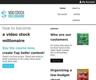 Videostockmillionaire.com(Video Stock Millionaire) Screenshot