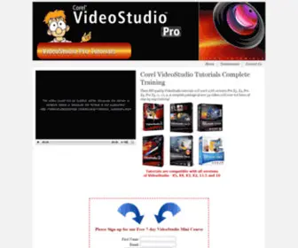 Videostudiotutorials.com(Videostudiotutorials) Screenshot