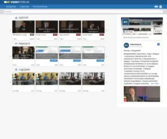 Videotorium.hu(VIDEOTORIUM) Screenshot