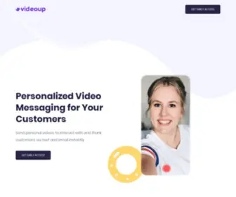 Videoup.co(Improve Customer Retention) Screenshot